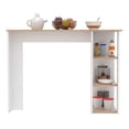 thumbnail image 1 of Barra De Cocina Maderkit Dan Rovere-Blanco, 1 of 6