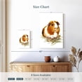 thumbnail image 4 of Elephant Stock Guinea Pig Wall Art - Vertical Canvas Wall Art - Living Room Wall Decor - Animal Canvas - Beige And Orange Decor - 8" x 12", 4 of 8