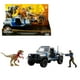 thumbnail image 1 of Figuras Dino Trackers Mattel Jurassic World Camiones de Búsqueda y Aplastamiento, 1 of 4