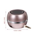 thumbnail image 3 of Wired Speaker 3.5mm AUX Input USB Rechargeable Desktop Speaker Accessory, 3 of 6