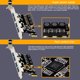 thumbnail image 5 of 4 USB 3.0 PCIe Expansión U3V04S+ Tarjeta de Puerto Adaptador PCI Express Hub, 5 of 6