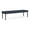 Castillo Batik, variant on Lesro Lenox Steel Polyurethane 3-Seat Waiting Room Guest Bench in Charcoal/Castillo Quarry Brown