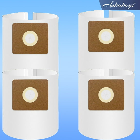 2-2.5 Gallon Collection Bag,4-Pack,90668, Compatible with Shop-Vac 9066800 2-2.5 Gallon Type B All Around HEPA FILTRATION Collection Bag