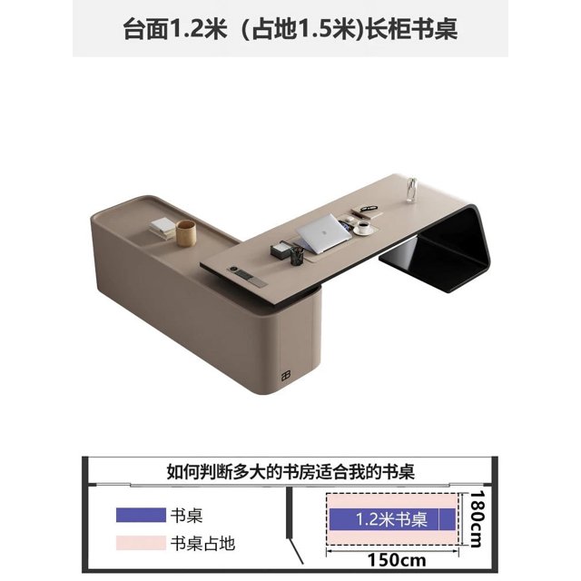 Luxury Boss Office Desks Minimalist Work Desk Corner Executive Table Home Study Desktop Computer Table Office Furniture H My Lux Decor Round
