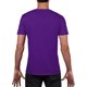 thumbnail image 2 of Gildan - Camiseta básica de manga corta Modelo Soft Style para hombre (Púrpura), 2 of 4
