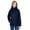 Classic Navy, variant on CORE365 78205 Women's 3-in-1 Jacket with Fleece Liner-Black-XS