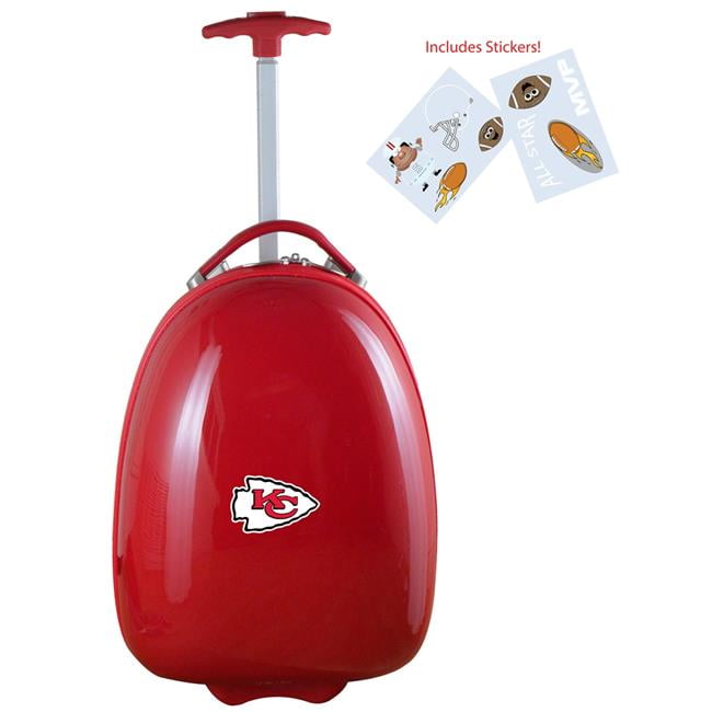 Denco Sports Luggage NFKCL601RED Mojo Kansas City Chiefs Kids Luggage