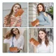 thumbnail image 2 of Cartera Larga De Cuero Para Mujer, 2 of 8