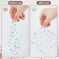thumbnail image 5 of White Cotton Interfacing Fabric for Sewing 44.5x39 Inch Iron-On Non-Woven Fusible Interfacing Single-Sided Interfacing Lining Fabric for Blouses Dress Shirts DIY Crafts Supplies, 5 of 9