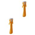 thumbnail image 1 of Calcetines unisex suaves y transpirables con diseño de manos para amantes de las botas. Naranja, 1 of 8