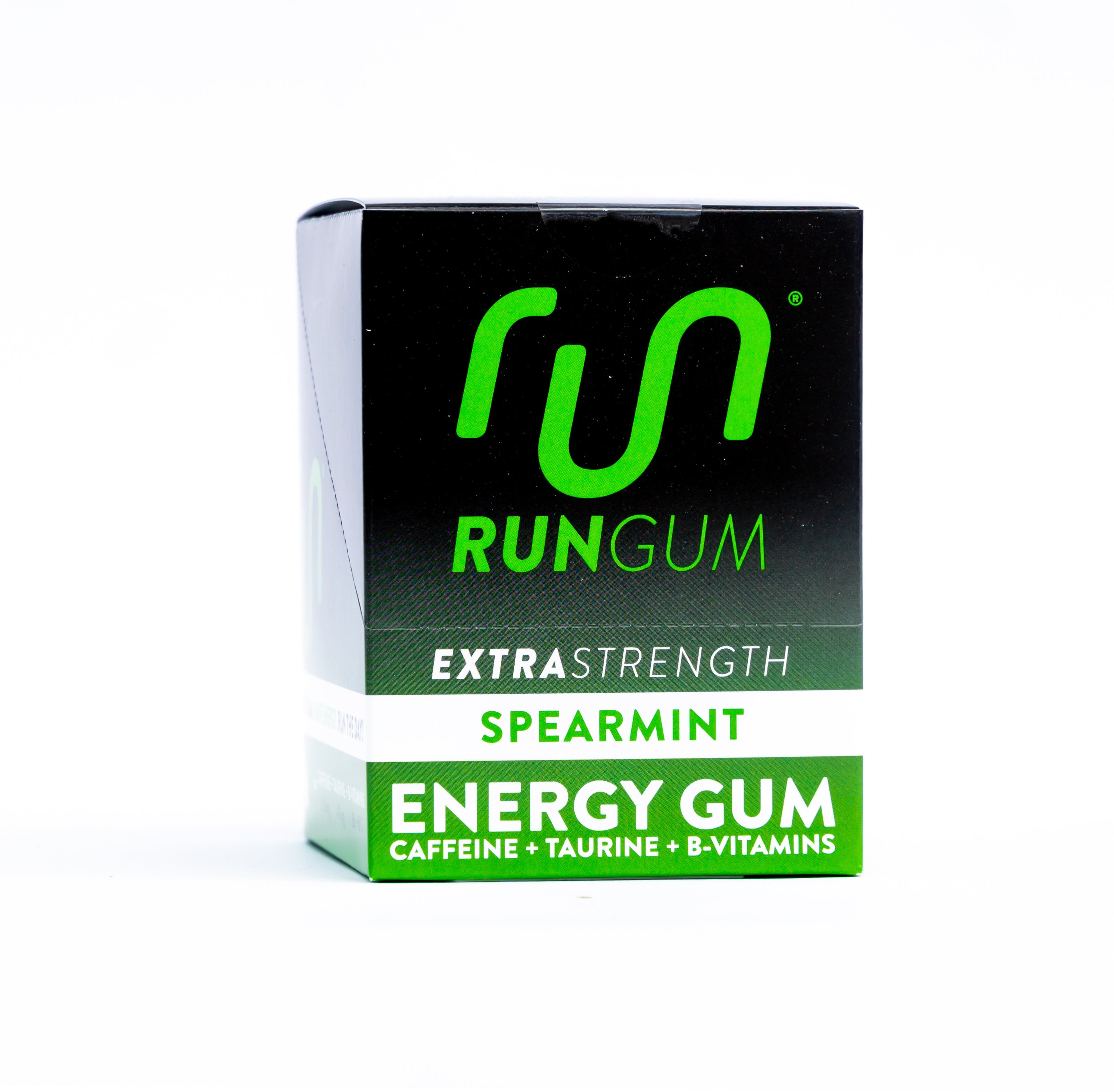 Run Gum Energy Extra Strength Spearmint