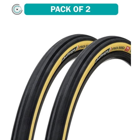 Challenge Strada Bianca Pro Tire - 700 x 40, Clincher, Folding, Black/Tan, Handmade