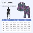 thumbnail image 4 of Fotbe Rainbow Animal Skin Pijama de Hombre con Estampado de Manga Larga, Conjunto de 2 Piezas, Ropa de Dormir Suave y Cómoda con Bolsillos-XX-Large, 4 of 7