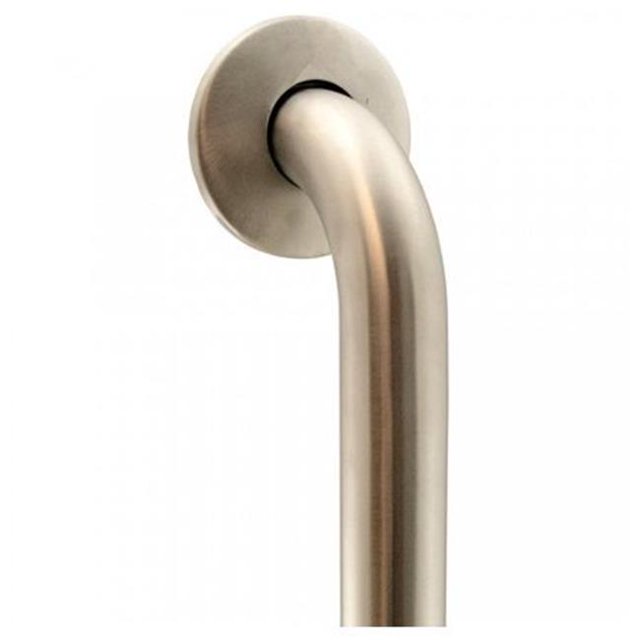 Jones Stephens G12124 Grab Bar With Concealed Snap-On Flange - 1.25 x 24 in.