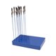 thumbnail image 3 of 10/20x Base de soporte Herramientas de modelado Soporte de pintura de modelos Soporte básico para mapas Foto Blue 10 clips, 3 of 9
