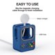 thumbnail image 2 of Soporte Del Cargador Soporte de cargador de consola de juegos 3D de silicona para Apple Watch Series 8 7 (Azul) Likrtyny Para estrenar, 2 of 5