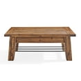 thumbnail image 3 of Alaterre Durango Industrial Wood 48"L Coffee Table and Two End Tables, Set of 3, 3 of 18
