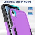 thumbnail image 3 of XCRS Apple iPhone XR Case Dual Layer Comm Rugged, Heavy Duty, Tuff Étui, 3 of 6