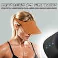 thumbnail image 4 of Women's Adjustable Sport Sun Visors Stylish UV Protection Baseball Cap for Summer Golf Pickleball and Outdoor Activities, 4 of 8
