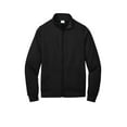 thumbnail image 3 of Port & Company PC78FZ Core Fleece Cadet Full-Zip Sweatshirt, Navy, 4XL, Mens Hoodies and Sweatshirts, 3 of 4