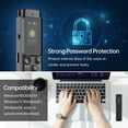 thumbnail image 4 of TFixol K96 Digital Voice Recorder with 16GB Memory, 0.96" Color TFT Screen, 1536kbps Recording, Voice Activation, Password Protection, and Built-in Rechargeable Battery., 4 of 6