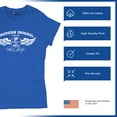 thumbnail image 6 of American Original Shelby Since 1962 T-Shirt Cobra Wings Classic Muscle Car GT500 Mustang Powered by Ford Women's Tee, 6 of 7