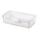 thumbnail image 1 of Refrigerador con tapa, caja para mantener frescos los olores, caja sellada para almacenar mariscos, caja para clasificar melones y frutas en la cocina del hogar, almacenamiento sellado con drenaje par, 1 of 2