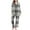 Gray, variant on Enjoytime Lounge Sets for Women Long Sleeved Pjs Soft top and Pants Pajamas Loungewear Plaid Printed Two Piece Sets for Women