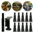 thumbnail image 4 of BLEEUS 10Pcs Butane Nozzle Adapter Universal Converter For Cigarette Lighter Camping Kitchen Utensils (Black), 4 of 10