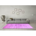 thumbnail image 3 of Ahgly Company Indoor Rectangle Oriental Purple Modern Area Rugs, 4' x 6', 3 of 4