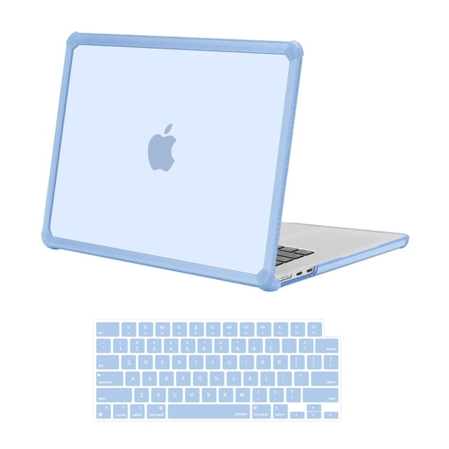 Funda MOSISO para MacBook Air de 15 pulgadas 2023-2025, M4, M3, M2, azul