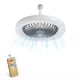 thumbnail image 1 of Ventilador de Enchufe de Luz Multidireccional con Control Remoto de 10 Pulgadas, Ventilador de Techo Atornillado en Enchufe de Luz para Mejorar y Ajustar, 1 of 5