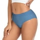 thumbnail image 2 of Fotbe Blue Gingham Calzones Estampados para Mujer – Ropa Interior de Algodón, Cómoda, Suave y Elástica-Medium, 2 of 6