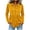 Yellow, variant on Party Tops for Women Sequins Velvet Patchwork Button Down Collar Dressy Blouses Long Sleeve Elegant Shirts (XL, Orange)