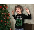 thumbnail image 3 of Tstars Boys Big Boys Christmas Solid Print Outerwear Long Sleeve T-Shirt, 3 of 6