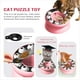 thumbnail image 3 of Comedero lento para gatos, cuencos elevados para comida para perros y gatos con soporte, comedero giratorio con forma de rompecabezas para gatos, cuencos antideslizantes para comida lenta (r, 3 of 5