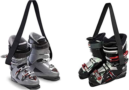 Ski Snowboard Boot Carrier Strap Ice Skates Rollerblades Shoulder Sling Leash 