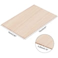 thumbnail image 2 of 20 Pack Paulownia Wood Sheets 4x6 Inch Natural Unfinished Wood Board Hobby Wood for House Aircraft Ship Boat DIY Craft, 2 of 6