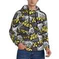 thumbnail image 2 of Goofa White Retro Off-Road Vehicle for Men's Hooded Sweatshirt - Lightweight Pullover Hoodie with Kangaroo Pocket, Perfect for Everyday Wear-Small, 2 of 7