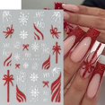 thumbnail image 3 of Quezadyl 6 piezas de stickers navideños 3D autoadhesivos para uñas, 3 of 9