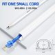 thumbnail image 2 of Cord Hider Wall Delamu CC05 para 1 cable minicable de 3,8 mm, color blanco, 2 of 9