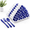 Blue-100, variant on 100 Pack Pre Rolled Rose Plasticware Set