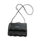 thumbnail image 4 of Bolso de hombro para mujer, de piel sintética, ligero y versátil, con correa de cadena. Negro, 4 of 7
