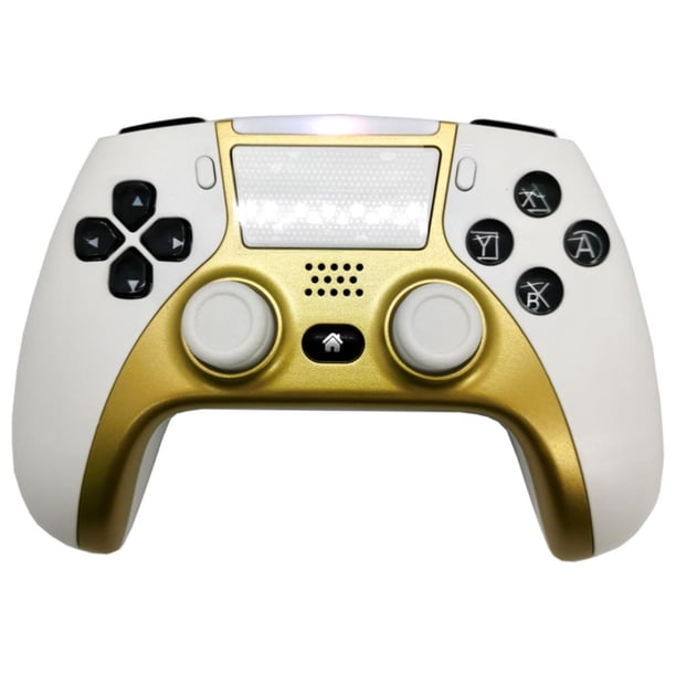 Controlador Inalámbrico Bluetooth Controlador De Juego Juego De Vibración Dual Gamepad Compatible Para Ps4 / Pc Advancent EL017209-05