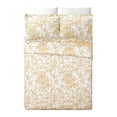 thumbnail image 5 of Modern Heirloom Garden Toile Yellow 3-Piece Reversible Quilt Set, King, 5 of 7