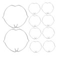thumbnail image 4 of FELTECHELECTR 30Ud Clips De Resorte Para Lámparas Plata Accesorios Para Fijación De Downlights Y Con Material Duradero, 4 of 8