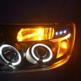 thumbnail image 4 of Alla Lighting 2800lm 1157 2357 7528 BAY15D LED Signal Lights Bulb Xtreme Super Bright 5730-33 LED Replacement for Cars, Trucks, Amber Yellow (Set of 2), 4 of 10