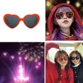 thumbnail image 4 of Gafas Con Efecto De Corazón Juegos De Gafas Con Efectos Especiales Gafas De Corazón Románticas Gafas De Difracción Con Efecto 3D Gafas De Sol Multifuncionales En Forma De Corazón 4 Piezas Minnieouse AP005849-00, 4 of 6