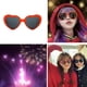thumbnail image 4 of Gafas Con Efecto De Corazón Juegos De Gafas Con Efectos Especiales Gafas De Corazón Románticas Gafas De Difracción Con Efecto 3D Gafas De Sol Multifuncionales En Forma De Corazón 4 Piezas Noticed AP005849-00, 4 of 6