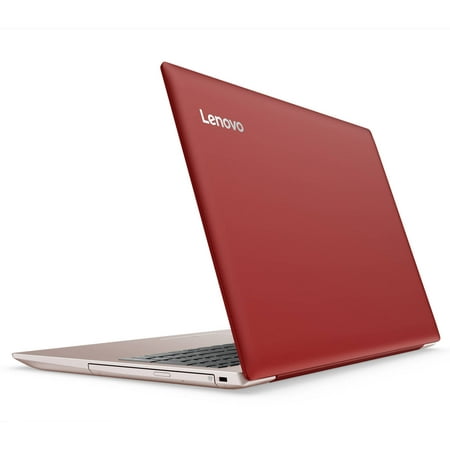 Lenovo ideapad 320 15.6" Laptop, Windows 10, AMD A9-9420 Dual-Core Processor, 4GB RAM, 1TB Hard Drive - Coral Red